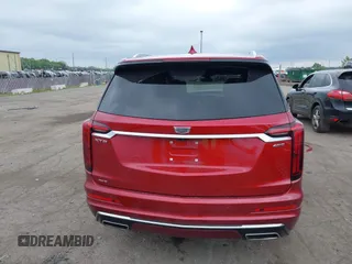 2024 Cadillac XT6 AWD Premium Luxury with VIN 1GYKPDRSXRZ724989, listed as a IAAI auction lot 42378559 with 22,520 mi miles and . Bid and sale history available at DreamBid. Image 16.