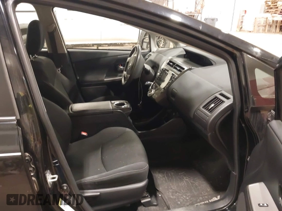 2017 Toyota Prius v Two with VIN JTDZN3EU0HJ063367, listed as a IAAI auction lot 40834930 with 153,045 mi miles. Bid and sale history available at carsss.com. Image 5.