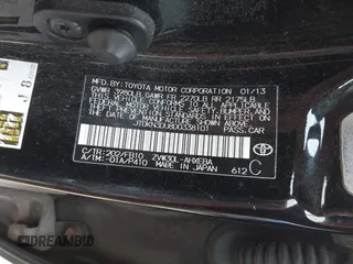 2013 Toyota Prius One with VIN JTDKN3DU8D0338101, listed as a IAAI auction lot 41684551 with 120,868 mi miles and . Bid and sale history available at DreamBid. Image 9.