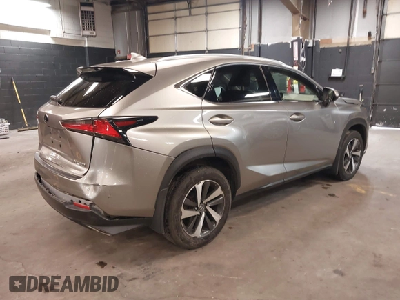 2019 Lexus NX with VIN JTJBARBZ3K2184568, listed as a IAAI auction lot 41839309 with 61,681 mi miles. Bid and sale history available at carsss.com. Image 4.