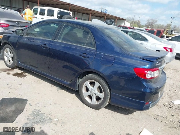 2012 Toyota Corolla L with VIN 5YFBU4EE8CP055279, listed as a IAAI auction lot 41781812 with 154,219 mi miles. Bid and sale history available at carsss.com. Image 3.