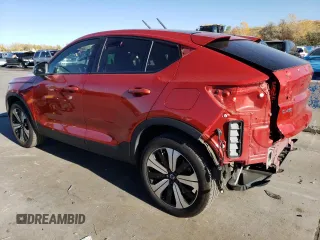 2023 Volvo C40 Recharge Pure Electric Plus with VIN YV4ED3GL6P2029879, listed as a Copart auction lot 78154264 with 32,277 mi miles and Salvage Title. Bid and sale history available at carsss.com. Image 2.
