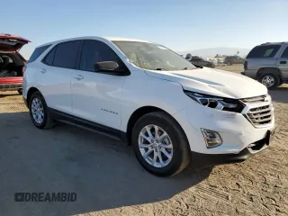 2021 Chevrolet Equinox LS with VIN 3GNAXFEV7MS104871, listed as a Copart auction lot 74592003 with 49,069 mi miles and Salvage title. Bid and sale history available at DreamBid. Image 4.
