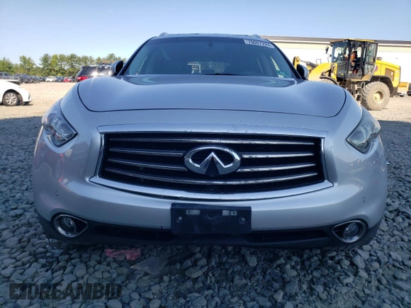 2012 Infiniti FX with VIN JN8AS1MU7CM120767, listed as a Copart auction lot 70097224 with 161,544 mi miles and Salvage Title. Bid and sale history available at DreamBid. Image 5.