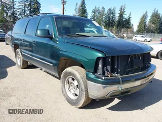 2002 Chevrolet Suburban LS with VIN 1GNFK16ZX2J168829, listed as a IAAI auction lot 41753506 with 1 mi miles. Bid and sale history available at carsss.com. Image 1.