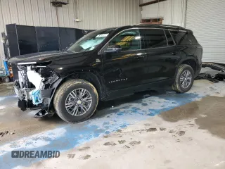 2025 Chevrolet Traverse AWD LT with VIN 1GNEVGRS0SJ229786, listed as a Copart auction lot 61020955 with 1,348 mi miles and Clean title. Bid and sale history available at DreamBid. Image 1.