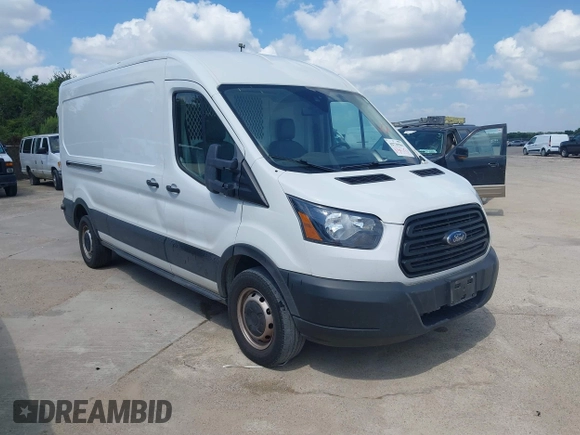 2019 Ford Transit with VIN 1FTBW2CM2KKB73009, listed as a IAAI auction lot 42739561 with 144,807 mi miles and . Bid and sale history available at DreamBid. Image 1.