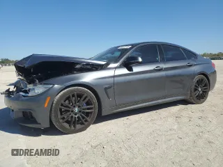 2017 BMW 4 Series 430i with VIN WBA4F7C51HG437778, listed as a Copart auction lot 48673745 with 110,531 mi miles and Salvage Title. Bid and sale history available at carsss.com. Image 1.