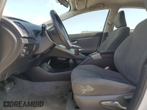 2012 Toyota Prius One with VIN JTDKN3DU2C5417524, listed as a Copart auction lot 55421895 with 253,134 mi miles and Clean Title. Bid and sale history available at DreamBid. Image 7.