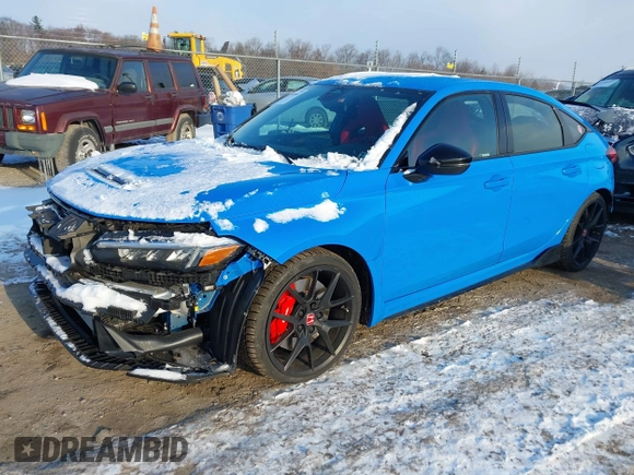 2023 Honda Civic Type R z VIN JHMFL5G46PX002181, wystawiony jako IAAI lot #41394464 z przebiegiem 15 543 mil mil oraz . Historia ofert i sprzedaży dostępna na DreamBid. Obrazek 17.
