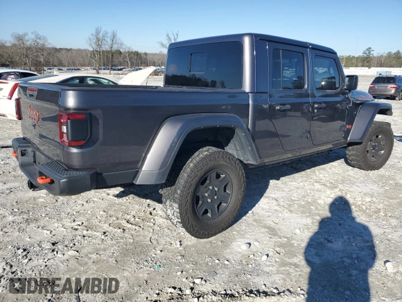 2021 Jeep Gladiator Mojave with VIN 1C6JJTEG1ML610770, listed as a Copart auction lot 41692045 with 53,970 mi miles and Salvage Title. Bid and sale history available at DreamBid. Image 3.