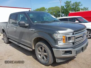 2020 Ford F-150 XL with VIN 1FTEW1E51LKE63045, listed as a IAAI auction lot 42448422 with 25,763 mi miles and . Bid and sale history available at DreamBid. Image 1.