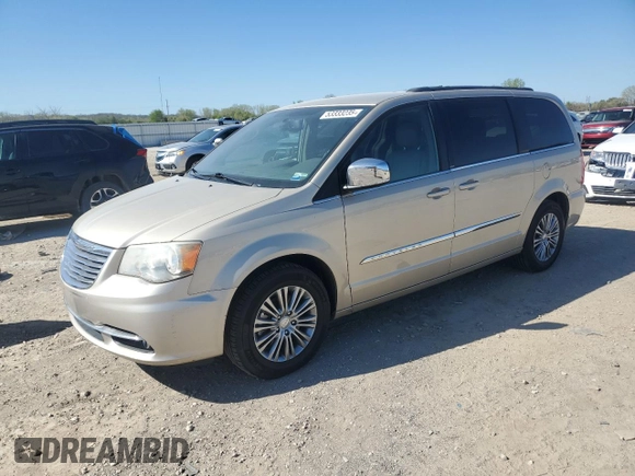 2014 Chrysler Town & Country Touring-L with VIN 2C4RC1CG7ER201713, listed as a Copart auction lot 53333235 with 130,389 mi miles and Clean Title. Bid and sale history available at carsss.com. Image 1.