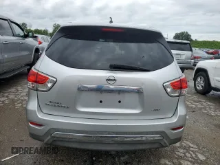 2013 Nissan Pathfinder SL with VIN 5N1AR2MMXDC648142, listed as a Copart auction lot 61942724 with 131,572 mi miles and Salvage title. Bid and sale history available at DreamBid. Image 6.