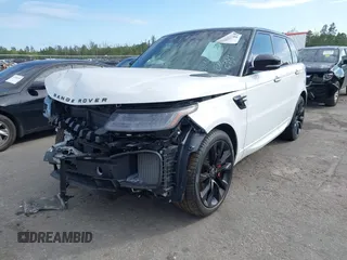 2021 Land Rover Range Rover Sport HST with VIN SALWS2RU5MA760939, listed as a IAAI auction lot 41263100 with 66,712 mi miles. Bid and sale history available at carsss.com. Image 6.