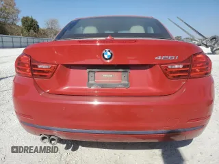 2014 BMW 4 Series 428i with VIN WBA3V7C5XEJ873364, listed as a Copart auction lot 72548134 with 63,969 mi miles and Salvage title. Bid and sale history available at DreamBid. Image 6.