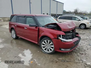 2019 Ford Flex SEL with VIN 2FMHK6C89KBA11495, listed as a Copart auction lot 80580754 with 0 mi miles and Salvage Title. Bid and sale history available at carsss.com. Image 4.