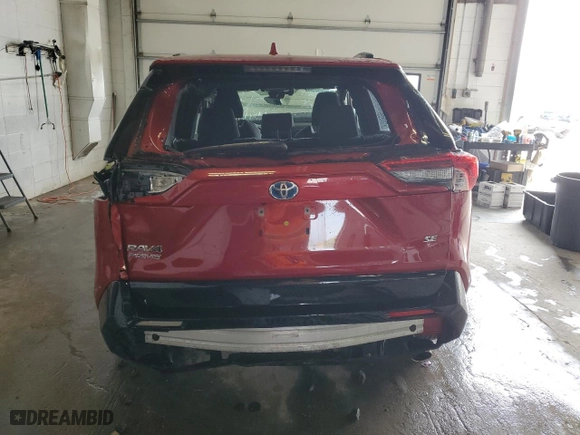 2021 Toyota RAV4 Prime SE with VIN JTMAB3FV4MD027834, listed as a Copart auction lot 68858413 with 0 mi miles. Bid and sale history available at carsss.com. Image 6.