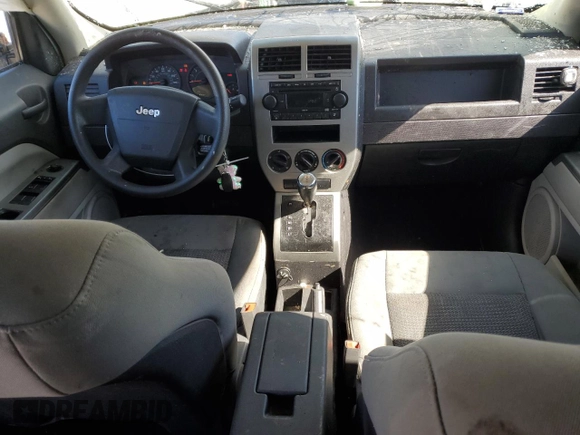 2007 Jeep Patriot Sport with VIN 1J8FT28W07D398750, listed as a Copart auction lot 44977885 with 212,185 mi miles and Non Repairable. Bid and sale history available at DreamBid. Image 8.