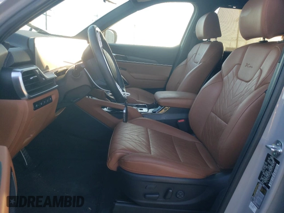 2023 Kia Telluride SX X-Line with VIN 5XYP5DGC9PG364624, listed as a Copart auction lot 80319664 with 12,574 mi miles and Salvage title. Bid and sale history available at DreamBid. Image 7.