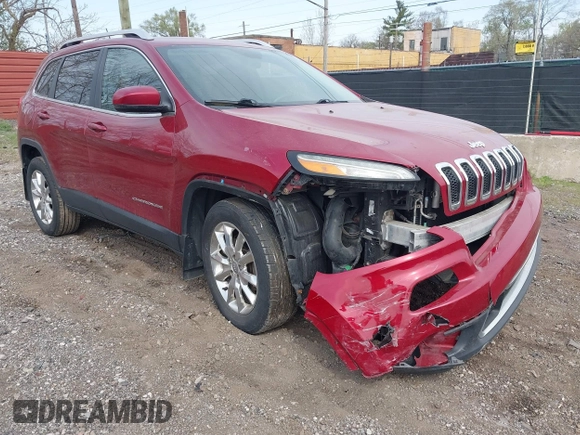 2015 Jeep Cherokee Limited with VIN 1C4PJMDSXFW604627, listed as a IAAI auction lot 42072953 with 102,501 mi miles and . Bid and sale history available at DreamBid. Image 1.