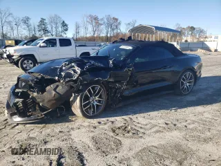 2015 Ford Mustang GT Premium with VIN 1FATP8FF0F5346845, listed as a Copart auction lot 84209444 with 114,369 mi miles and Salvage Title. Bid and sale history available at DreamBid. Image 1.