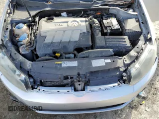 2014 Volkswagen Golf TDI w/Sunroof & Nav with VIN WVWDM7AJ6EW002233, listed as a Copart auction lot 43120925 with 120,140 mi miles and Clean title. Bid and sale history available at DreamBid. Image 12.