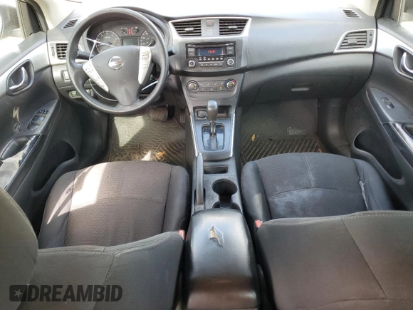 2017 Nissan Sentra S with VIN 3N1AB7AP1HY247552, listed as a Copart auction lot 54973435 with 185,891 mi miles and Clean Title. Bid and sale history available at carsss.com. Image 8.