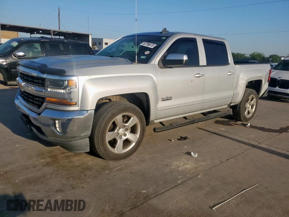 2017 Chevrolet Silverado 1500 LT with VIN 3GCPCREC4HG252886, listed as a Copart auction lot 52786615 with 79,521 mi miles and Salvage Title. Bid and sale history available at carsss.com. Image 1.