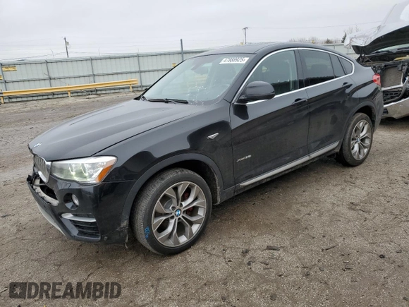 2015 BMW X4 xDrive35i with VIN 5UXXW5C56F0E88267, listed as a Copart auction lot 47888925 with 101,859 mi miles and Salvage title. Bid and sale history available at DreamBid. Image 1.