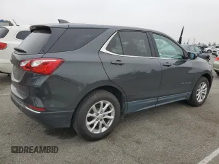 2020 Chevrolet Equinox LT with VIN 2GNAXUEVXL6111749, listed as a Copart auction lot 55680725 with 147,660 mi miles and Clean Title. Bid and sale history available at DreamBid. Image 3.