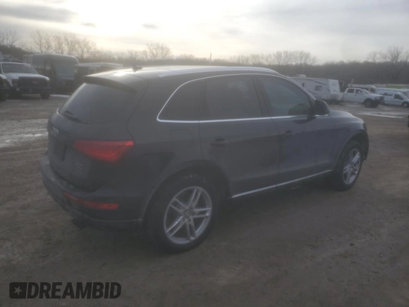 2014 Audi Q5 Premium Plus with VIN WA1LFAFP6EA020769, listed as a Copart auction lot 46146605 with 95,676 mi miles and Salvage Title. Bid and sale history available at carsss.com. Image 3.