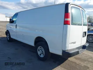 2014 Chevrolet Express Cargo Van with VIN 1GCWGFCA8E1133376, listed as a IAAI auction lot 41964949 with 344,831 mi miles. Bid and sale history available at carsss.com. Image 3.