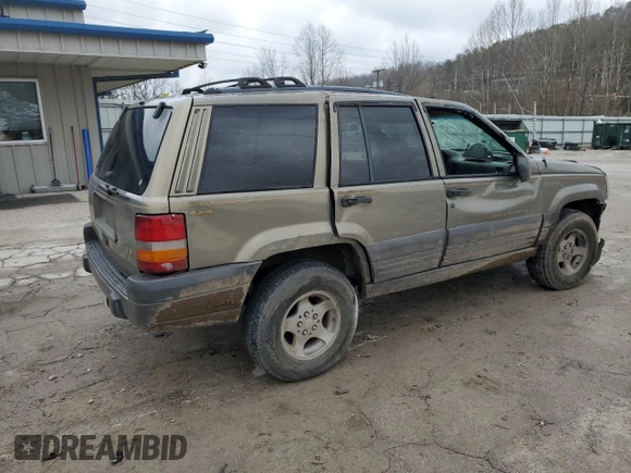 1996 Jeep Grand Cherokee Laredo with VIN 1J4GZ58Y5TC378100, listed as a Copart auction lot 85493724 with 0 mi miles and Salvage Title. Bid and sale history available at carsss.com. Image 3.