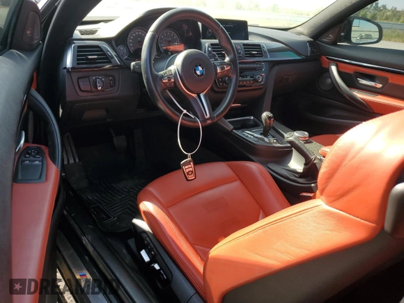 2016 BMW M4 with VIN WBS3R9C5XGK708634, listed as a Copart auction lot 71709064 with 74,666 mi miles and Salvage Title. Bid and sale history available at carsss.com. Image 8.