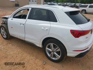 2021 Audi Q3 S line Premium with VIN WA1DECF37M1037711, listed as a IAAI auction lot 42096937 with 28,973 mi miles and . Bid and sale history available at DreamBid. Image 3.