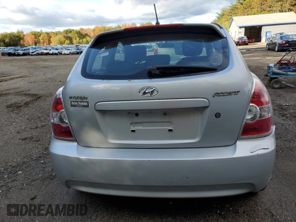 2007 Hyundai Accent SE with VIN KMHCN36C37U035020, listed as a Copart auction lot 75722614 with 54,288 mi miles and Clean Title. Bid and sale history available at carsss.com. Image 6.