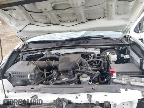 2022 Toyota Tacoma SR with VIN 3TYAX5GN3NT062077, listed as a IAAI auction lot 41886531 with 58,687 mi miles and . Bid and sale history available at DreamBid. Image 10.