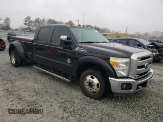 2015 Ford F-350 Lariat with VIN 1FT8W3CT5FEC60995, listed as a Copart auction lot 44506795 with 150,032 mi miles and Clean title. Bid and sale history available at DreamBid. Image 4.