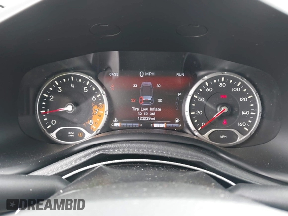 2016 Jeep Renegade Trailhawk with VIN ZACCJBCT2GPD27483, listed as a IAAI auction lot 42818326 with 123,039 mi miles and . Bid and sale history available at DreamBid. Image 7.