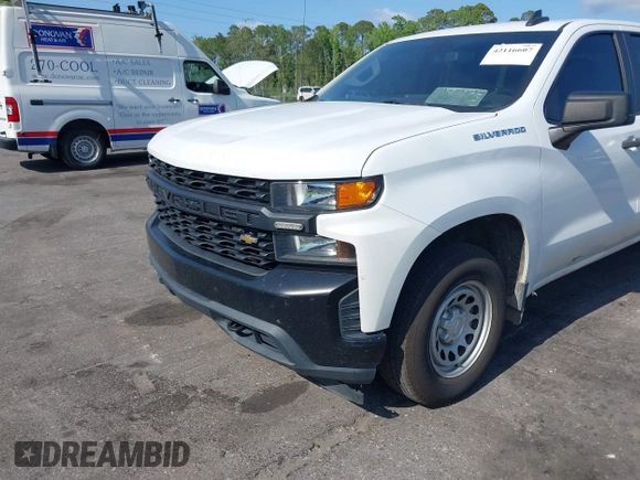 2019 Chevrolet Silverado 1500 Work Truck with VIN 1GCRYAEH3KZ392586, listed as a IAAI auction lot 42116607 with 122,537 mi miles and . Bid and sale history available at DreamBid. Image 6.