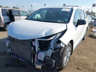2023 Toyota Sienna XSE with VIN 5TDXSKFC7PS076599, listed as a IAAI auction lot 41548652 with 35,587 mi miles. Bid and sale history available at carsss.com. Image 2.