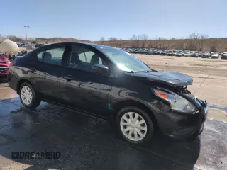 2018 Nissan Versa Sedan SV with VIN 3N1CN7AP0JL805085, listed as a Copart auction lot 52018515 with 72,949 mi miles and Salvage Title. Bid and sale history available at carsss.com. Image 4.