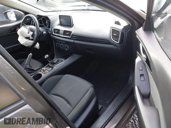 2016 Mazda 3 i Sport with VIN JM1BM1T7XG1298654, listed as a IAAI auction lot 41946415 with 114,894 mi miles and . Bid and sale history available at carsss.com. Image 5.