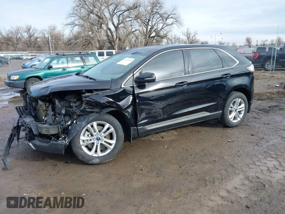 2017 Ford Edge SEL with VIN 2FMPK4J93HBB37551, listed as a IAAI auction lot 41922390 with 87,158 mi miles. Bid and sale history available at carsss.com. Image 2.