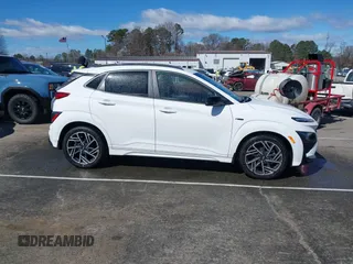 2023 Hyundai Kona N Line with VIN KM8K3CA34PU980566, listed as a IAAI auction lot 41745359 with 45,951 mi miles. Bid and sale history available at carsss.com. Image 13.