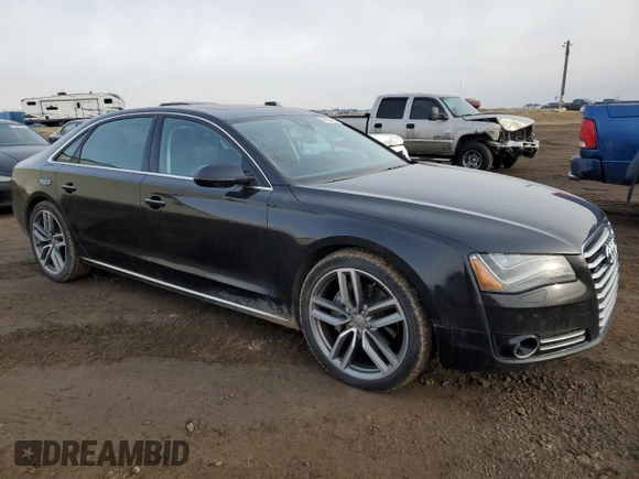 2013 Audi A8 L 3.0L with VIN WAURGAFD5DN004442, listed as a Copart auction lot 49065665 with 149,296 mi miles and Clean Title. Bid and sale history available at carsss.com. Image 4.