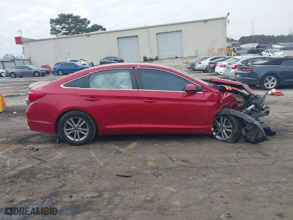 2017 Hyundai Sonata 2.4L with VIN 5NPE24AF0HH446769, listed as a IAAI auction lot 41553153 with 152,878 mi miles. Bid and sale history available at carsss.com. Image 13.