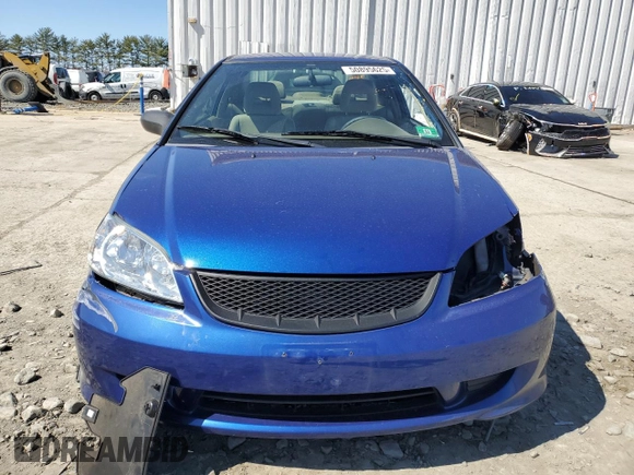 2005 Honda Civic Cpe LX with VIN 1HGEM225X5L044772, listed as a Copart auction lot 50895625 with 135,287 mi miles and Salvage Title. Bid and sale history available at carsss.com. Image 5.