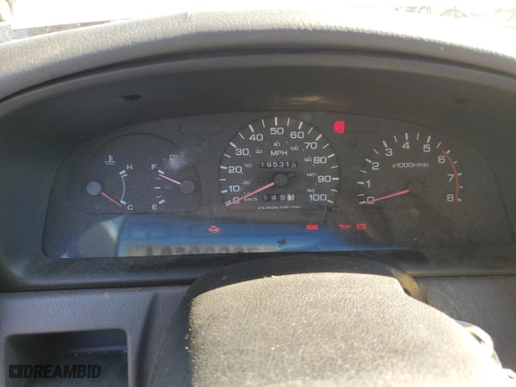 1997 Nissan Trucks 2WD XE with VIN 1N6SD11S7VC321037, listed as a Copart auction lot 72838634 with 19,531 mi miles and Clean Title. Bid and sale history available at carsss.com. Image 9.